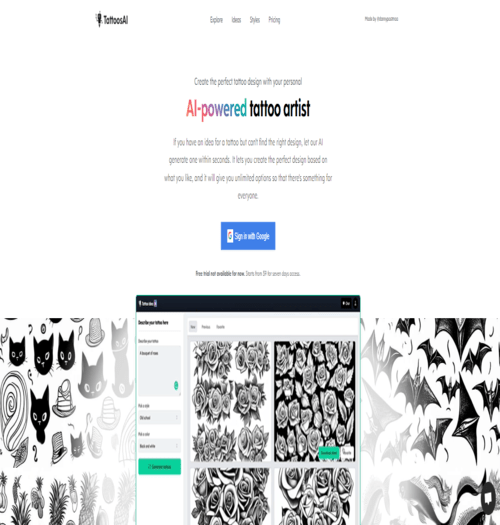 Tattoos AI