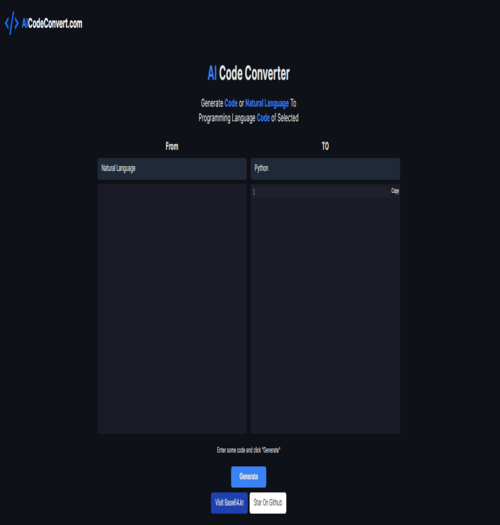 AI Code Converter